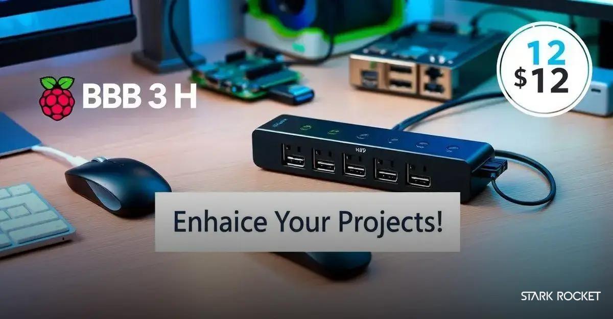 Características do novo hub USB 3