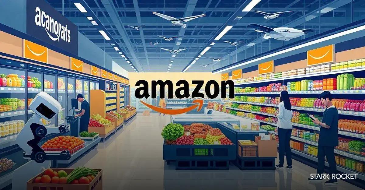 Como a Amazon está integrando suas operações