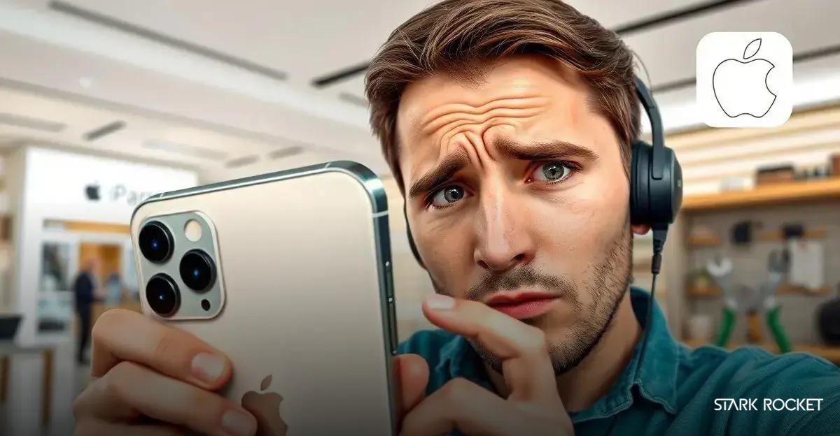 Como acessar o suporte da Apple para reparos