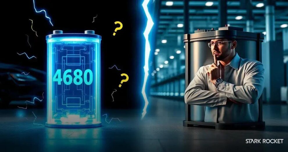 Gigante de Baterias Aposta que Célula 4680 de Elon Musk Irá Falhar